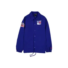 ニューエラ メンズ アウター ジャケット・ブルゾン Mens New Era Blue New York Rangers Champs FullSnap Jacket Ran Blue ブルーのサムネイル