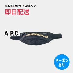 A.P.C. アーペーセー ボディバッグ/ウエストポーチ ブラック メンズ レディース