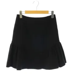 レッド ヴァレンティノ RED VALENTINO ギャザースカート フレア ミニ 38 ブラック /ES ■GY62のサムネイル