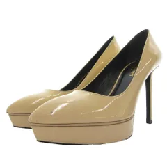 サンローラン パリ SAINT LAURENT PARIS ハイヒール パンプス エナメルレザー 36 ポインテッドトゥ イタリア製 黄 イエロー /KB ■GY62のサムネイル