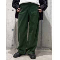 AURALEE 25AW Pigment Dyed Finx Corduroy Wide 5P Pantsピグメント