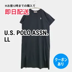 U.S. POLO ASSN. ユーエスポロアッスン ワンピース LL ブラック レディースのサムネイル