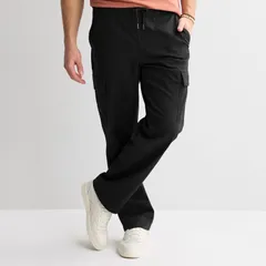 ソノマ メンズ ボトムス カジュアルパンツ Mensonoma Goods For Life Relaxed Cargo PullOn Pants Black ブラックのサムネイル