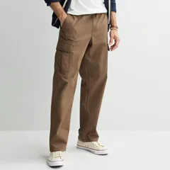 ソノマ メンズ ボトムス カジュアルパンツ Mensonoma Goods For Life Relaxed Cargo PullOn Pants Brown ブラウンのサムネイル