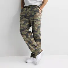 ソノマ メンズ ボトムス カジュアルパンツ Mensonoma Goods For Life Relaxed Cargo PullOn Pants Green Camo Ripstop グリーンのサムネイル