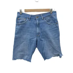 ルイヴィトン LOUIS VUITTON デニムパンツ ジーンズ ショートパンツ 青 ブルー カットオフ /YS42 ■ECD005のサムネイル