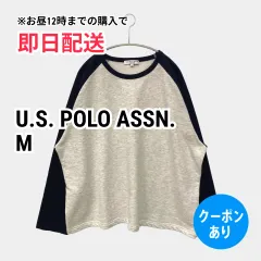 U.S. POLO ASSN. ユーエスポロアッスン スウェット M グレー コットン ワンポイント ブランドロゴ 長袖 メンズ レディースのサムネイル