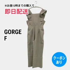 GORGE ジョージ つなぎ/オールインワン F ベージュ フルレングス レディースのサムネイル