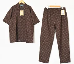新品 未使用 CIAOPANIC TYPY マウンテン アロハシャツ アロハパンツ セットアップ 上下セット メンズ レディース M L ブラウン チャオパニック ティピー Frankln Climbing 半袖のサムネイル