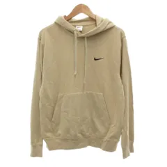 ナイキ NIKE 美品 パーカー S ベージュ 長袖 無地 /BJ ■ECG007のサムネイル