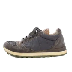 ブルネロクチネリ BRUNELLO CUCINELLI スニーカー シューズ スエード 22cm グレー /TK ■GY62のサムネイル