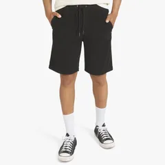 クイックシルバー メンズ ボトムス ハーフパンツ・ショーツ コーデュロイ ショートパンツ Mens Quik silver Corduroy PullOn Shorts Black ブラックのサムネイル