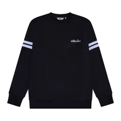 エレッセ メンズ アウター ニット・セーター クルーネック スウェット シャツ Ellesse Mens Gakona 2 Crew Neck Sweatshirt Black ブラックのサムネイル