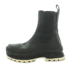 ステラマッカートニー STELLA McCARTNEY ショートブーツ レザー タンクソール 厚底 ロゴ 40 黒 ブラック /BB ■ECC001のサムネイル