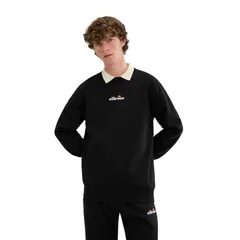 エレッセ メンズ アウター ニット・セーター スウェット シャツ Ellesse Mens Kiamto 2 Sweatshirt Black ブラックのサムネイル