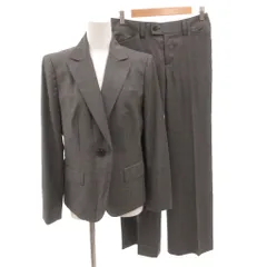 バーバリー BURBERRY セットアップ スーツ ジャケット パンツ シングル ウール 40 グレー /FF ■ECD005のサムネイル