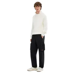 エレッセ メンズ ボトムス カジュアルパンツ Ellesse Mensquadron Cargo Trousers Black ブラックのサムネイル