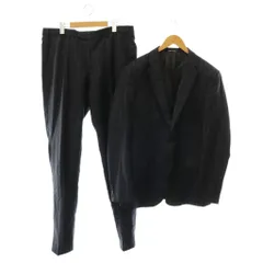 エンポリオアルマーニ EMPORIO ARMANI セットアップ スーツ テーラードジャケット パンツ ストライプ 52 ネイビー /HK ■GY53のサムネイル