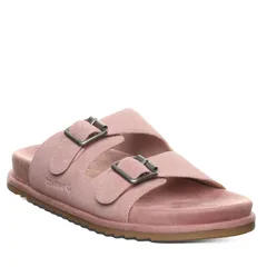 ベアパウ レディース シューズ サンダル Bearpaw Darcy Womens Buckle Slide Sandals Peonyのサムネイル