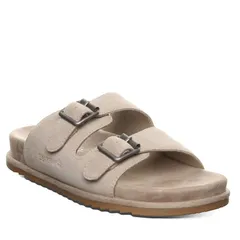 ベアパウ レディース シューズ サンダル Bearpaw Darcy Womens Buckle Slide Sandals Mushroomのサムネイル