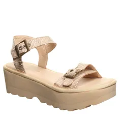 ベアパウ レディース シューズ サンダル プラットフォーム Bearpaw Cassidy Womens Platform Sandals Naturalのサムネイル