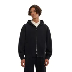 エレッセ メンズ アウター ニット・セーター パーカー Ellesse Mens Kalvini Full Zip Hoodie Black ブラックのサムネイル