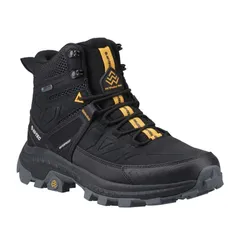 ハイテック メンズ シューズ ブーツ・レインブーツ HiTec Mens Rainier Hiking Boots Black ブラックのサムネイル