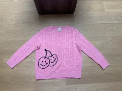 キルシー さくらんぼ スマイル ニット ピンクのサムネイル