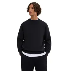 エレッセ メンズ アウター ニット・セーター スウェット シャツ Ellesse Mens Corcolle Sweatshirt Black ブラックのサムネイル