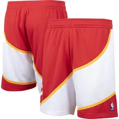 ミッチェルネス メンズ ボトムス ハーフパンツ・ショーツ ショートパンツ Mens Mitchell Ness Red Atlanta Hawks Hardwood Classicswingman Sのサムネイル