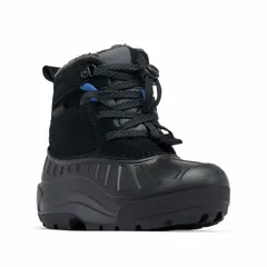 コロンビア レディース シューズ ブーツ・レインブーツ Columbia Powderbug Alpine Kids Waterproof Snow Boots Dr Grey Mt Blue グレーのサムネイル