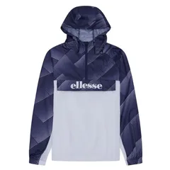 エレッセ メンズ アウター ジャケット・ブルゾン Ellesse Mens Fiorisa Windrunner Jacket Navy And White ホワイトのサムネイル