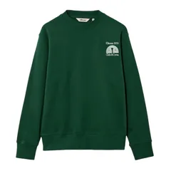 エレッセ メンズ アウター ニット・セーター スウェット シャツ Ellesse Unisex Adult Club Di Corsa Sweatshirt Dark Green グリーンのサムネイル