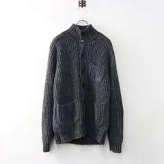 【値下げ】メンズ エポカ ウォモ EPOCA UOMO 裏地付き ニットジャケット 46 グレー/男性用 カーディガン 上着 秋冬【2400014464528】のサムネイル