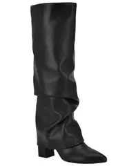ゲス レディース シューズ ブーツ・レインブーツ トール ヒール GUESS Womens Geima Tall Wide Calf Slouchy Foldover Block Heel Bootsのサムネイル