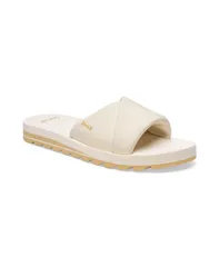 サヌーク レディース シューズ サンダル Sanuk Womens Yoga Origami Slide Sandals Marshmallowのサムネイル