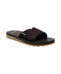 サヌーク レディース シューズ サンダル Sanuk Womens Yoga Origami Slide Sandals Black ブラックのサムネイル