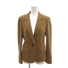 エムケー ミッシェルクラン MK MICHEL KLEIN 美品 テーラードジャケット ウール 40 シングルブレスト 1B 本切羽 総裏地 茶 ブラウン /YF ■ECF007のサムネイル