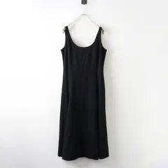 【値下げ】インパクト21 ラルフローレン RALPH LAUREN ストレッチウール マキシ ノースリーブワンピース  11 ブラック/セレモニー【2400014466423】のサムネイル