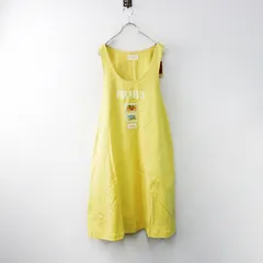 【値下げ】未使用 2025SS ピンクハウス PINK HOUSE ネームワッペンいっぱいジャンパースカート /イエロー ジャンスカ【2400014520651】のサムネイル