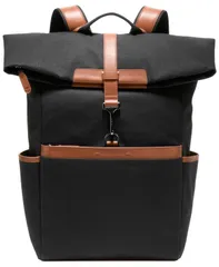コールハーン メンズ バッグ バックパック・リュックサック レザー Cole Haan Mens Judson Leather Backpack BlackNew British Tan ブラックのサムネイル