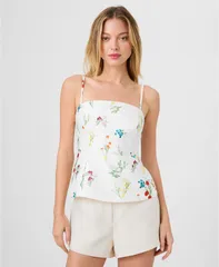 フレンチコネクション レディース トップス シャツ ノースリーブ French Connection Womensleevelesstraight Neck Top Christine Fleur Sのサムネイル