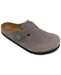 ビルケンシュトック メンズ シューズ スニーカー レザー Birkenstock Mens Oiled Leather Boston Clogs from Finish Line Ironのサムネイル
