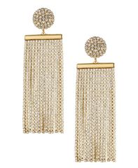 エティカ レディース アクセサリー ピアス・イヤリング フリンジ ETTIKAll The Movement Glass Fringearrings Gold ゴールド
