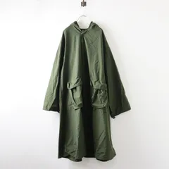 【値下げ】2024AW 定価5.3万 プランテーション Plantation ナイロンタフタ  ロングジャケット XL/カーキ ジャケット【2400014550771】のサムネイル
