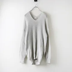 【値下げ】美品 ファクトリー FACTORY コットンサマーニット 2/ライトグレー プルオーバー 畦編み トップス【2400014547184】のサムネイル