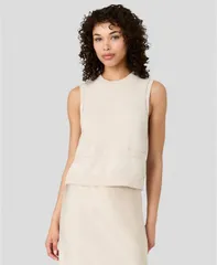 フレンチコネクション レディース トップス シャツ クルーネック ノースリーブ ニット French Connection Womens Mozart Crewneck Sleeveless Knitのサムネイル