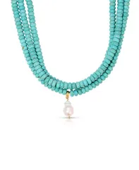 エティカ レディース アクセサリー ネックレス・チョーカー・ペンダントトップ レース ETTIKA Triple Strand Turquoise Statement Necklace with Cuのサムネイル