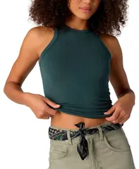 フリーピープル レディース トップス タンクトップ クルーネック Free People Womenso Soft Seamless Crewneck Tank Top Midnight Mountaのサムネイル