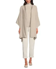 ランズエンド レディース アクセサリー マフラー・ストール・スカーフ Lands End Womens CashTouch Travel Wrap Champagne シャンパンのサムネイル